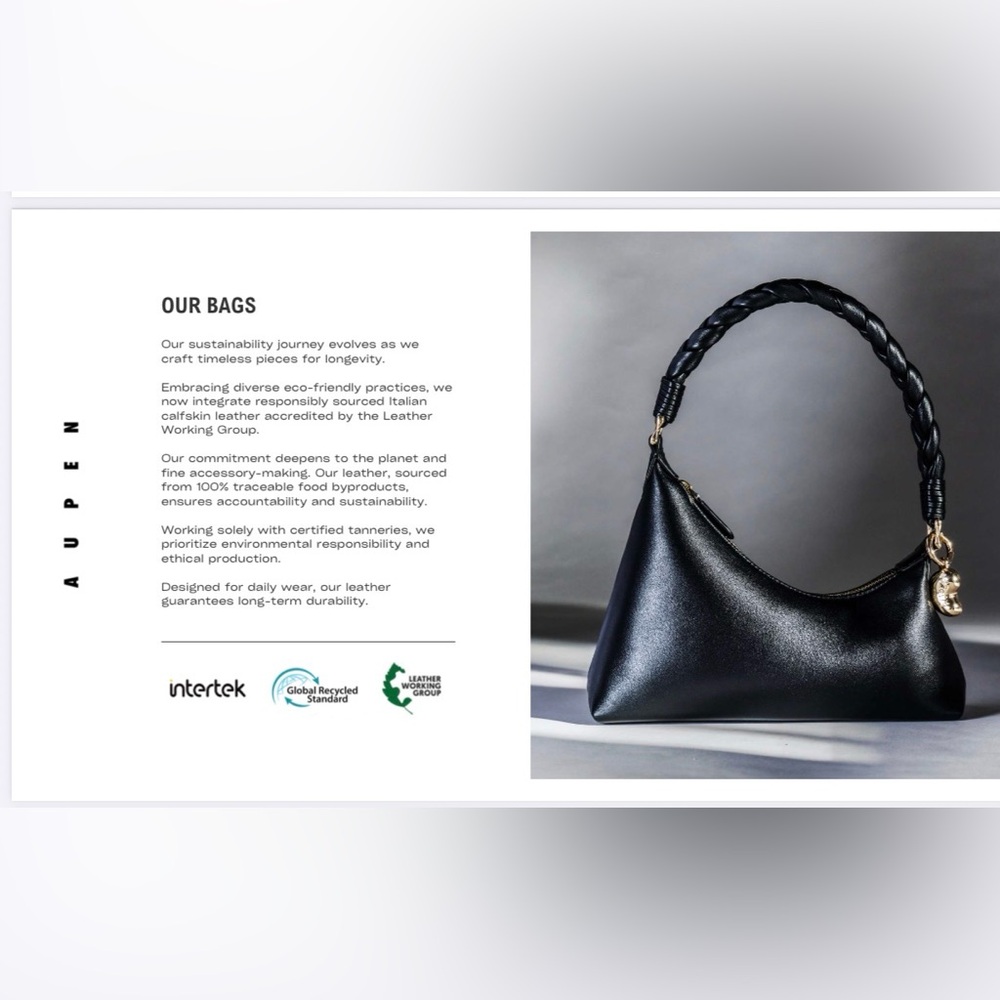 Auden Nirvana Noir Bag BNWT with dust bag and box. - Picture 10 of 12